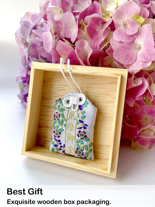 主图_02 Handmade Traditional Japanese Omamori Blessing Lucky Amulet for Good Luck/Health/Wealth/Expel Bad Luck Hanging Fortune Gifts for Women Men