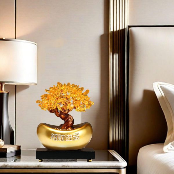 主图_04 Crystal Money Tree,Feng Shui Bonsai Citrine Crystal/Yellow Citrine Money Tree with Pots,Citrine Trees Lucky Bonsai Feng Shui Decor for Tabletop Home Office Housewarming Gifts