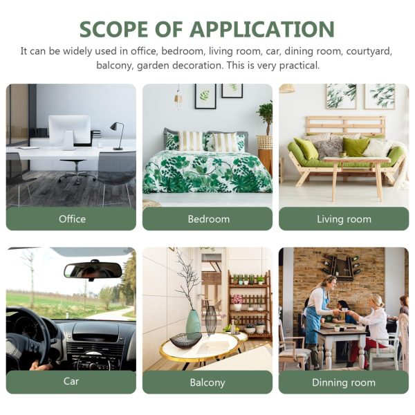 主图_05 Lotus Flower Pendant Ornament Car Hanging Decoration with Chinese Character Fu, Premium Material, Portable, Unique Gift