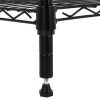 Basics 5-Shelf Adjustable Heavy Duty Steel Wire Rack Storage Shelving Organizer for Kitchen, Garage, 36" L x 14" W x 72" H, Black