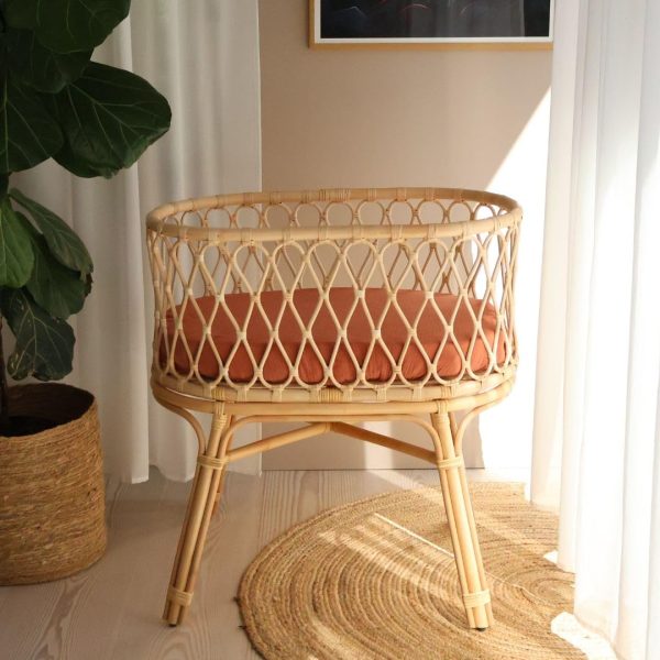 Crib Sheets – Organic Cotton Muslin Fitted Crib Sheet – Standard Size for Baby Boy and Baby Girl 28" x 52" Ultra-Soft and Breathable. (Cedar)